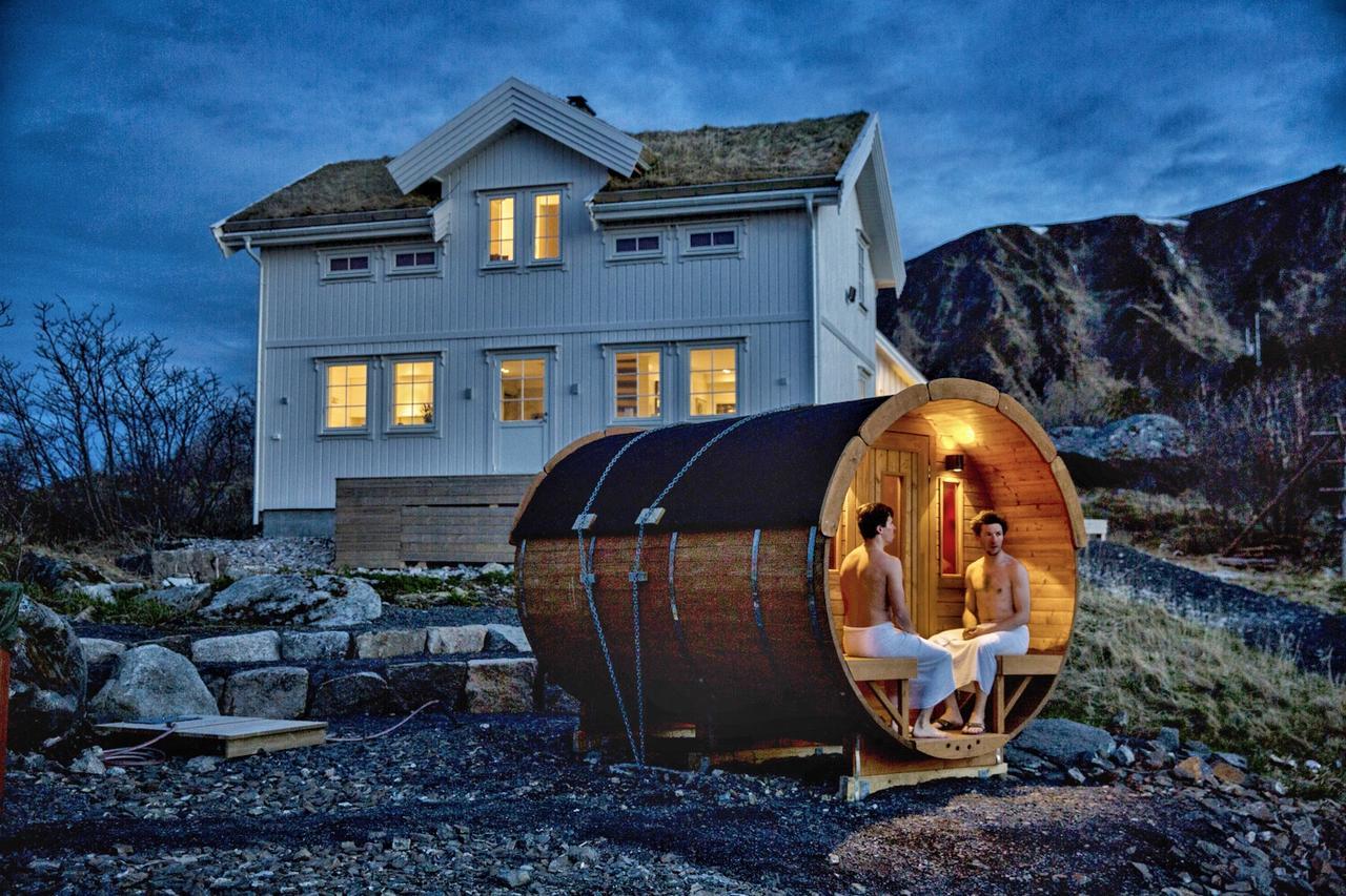 Hattvika Lodge Ballstad Exterior photo